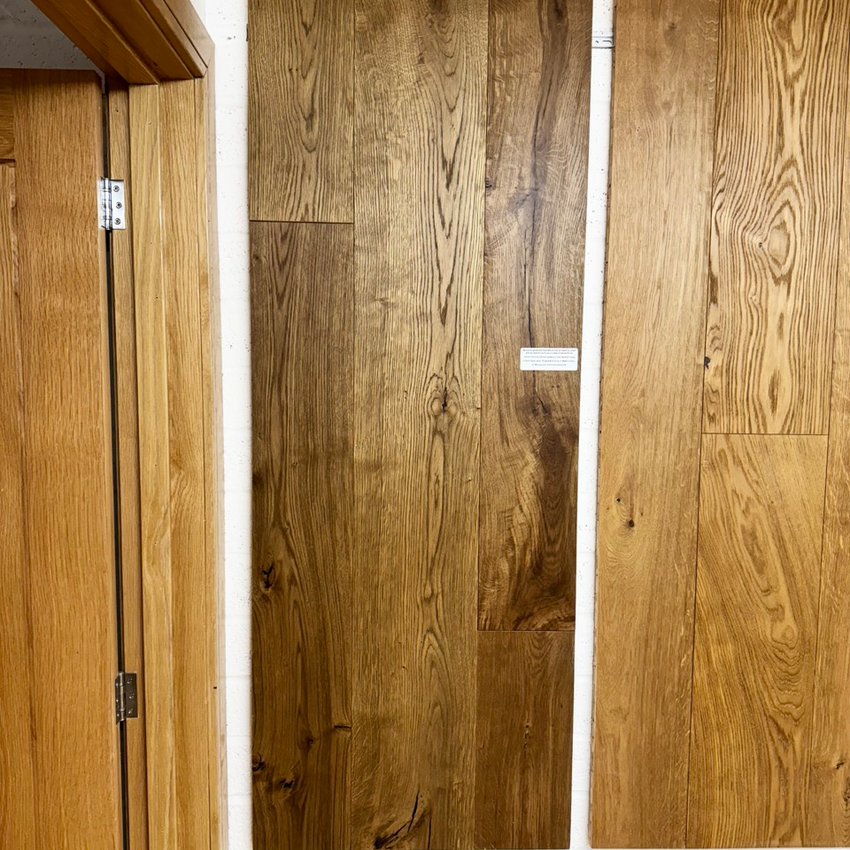 Boston Engineered Real Wood Oak Smoked Brushed with Sunken Filler